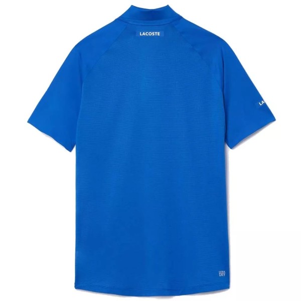Polo Azul de Tênis Melbourne de Lacoste Novak Djokovic | Ipontennis