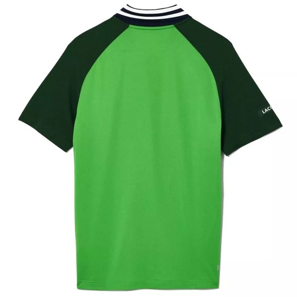 Lacoste Tennis Melbourne Daniil Medvedev Green polo | IPONTENNIS