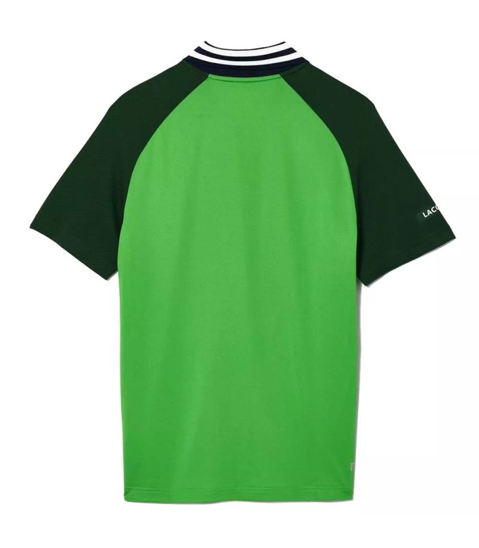 Grünes Tennis-Poloshirt Melbourne von Lacoste Daniil Medvedev | Ipontennis