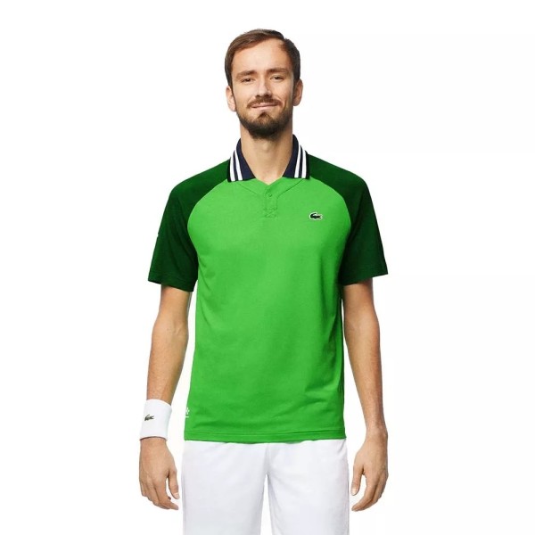 Lacoste Tennis Melbourne Daniil Medvedev Green polo3