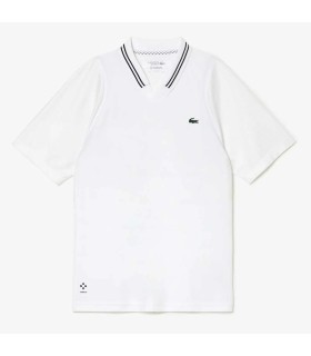 Lacoste Tennis x Daniil Medvedev White polo