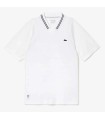 Lacoste Tennis x Daniil Medvedev White polo