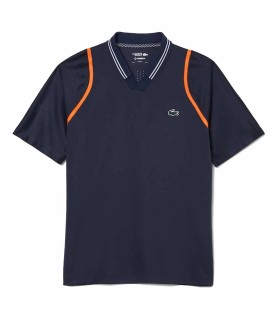 Lacoste Tennis x Daniil Medvedev blue night polo