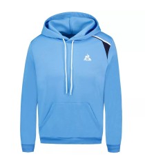 Sweat à capuche bleu Le Coq Sportif Heritage | Ipontennis