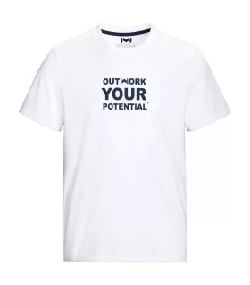 Mouratoglou Graphic T-shirt White1