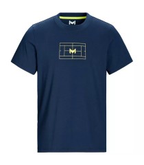 Grafik-T-Shirt Mouratoglou Marineblau | Ipontennis