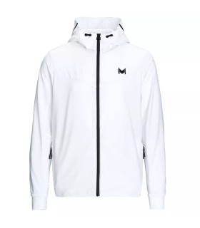 Veste à capuche Mouratoglou blanche | Ipontennis