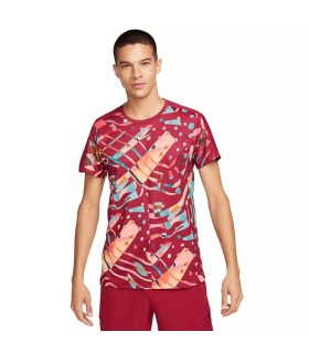 NikeCourt Dri-Fit Slam New York Red T-shirt1