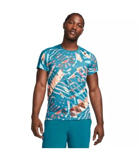 Camiseta NikeCourt Dri-Fit Slam New York Turquesa | Ipontennis