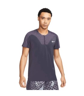 Nike Court Dri-Fit Adv Slam Paris Lila Polo | Ipontennis