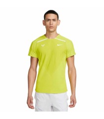 T-shirt Vert Nike Court Dri-Fit ADV Rafael Nadal | Ipontennis