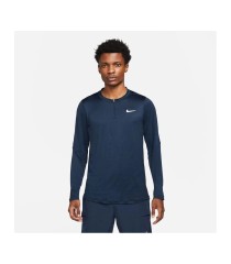 Nike Dri-Fit Advantage 1/2 Zip Manches Longues Obsidienne | Ipontennis