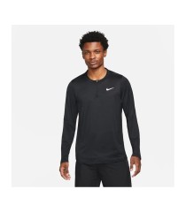 Nike Dri-Fit Advantage 1/2 Zip Manches Longues Noir | Ipontennis