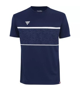 Camiseta Azul Marinho Tecnifibre Team Tech | Ipontennis