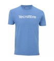 Azurblaues Baumwoll-T-Shirt Tecnifibre Team | Ipontennis