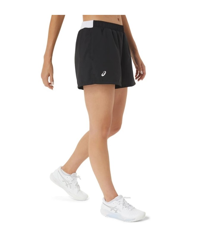 Asics Womens Court Shorts Black2