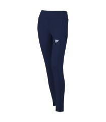 Dunkelblaue Damen-Leggings vom Team Tecnifibre | Ipontennis