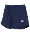 Shorts bleu marine pour femme Tecnifibre Team | Ipontennis