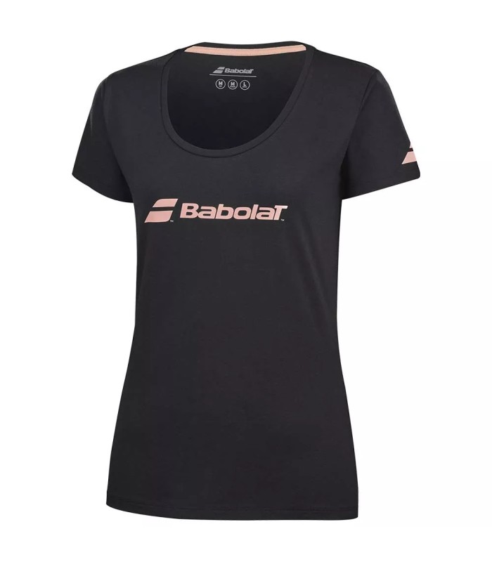 Schwarzes Trainingsshirt für Damen Babolat | Ipontennis