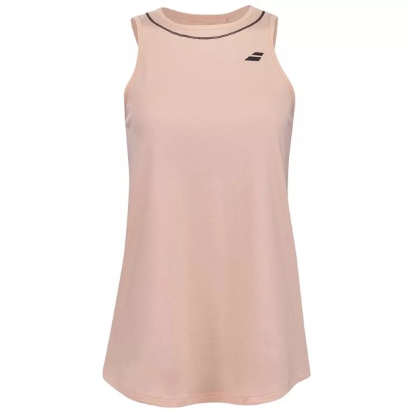 Rosa ärmelloses Damen-Top von Babolat Exercise | Ipontennis