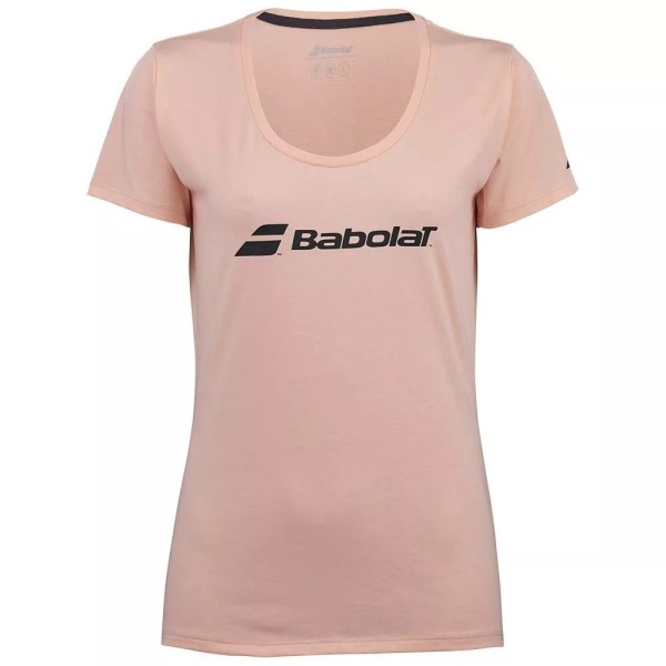 Rosa Trainingsshirt für Damen Babolat | Ipontennis