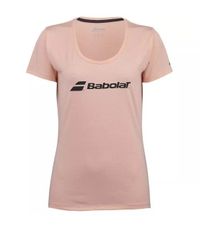 Camiseta Rosa de Exercício para Mulher Babolat | Ipontennis