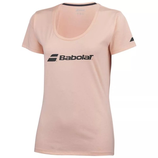 Babolat Exercise Woman Pink T-Shirt | IPONTENNIS