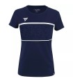 T-shirt Bleu Marine pour Femme Tecnifibre Team Tech | Ipontennis