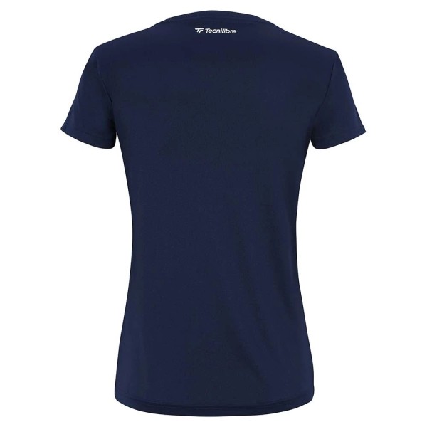 Camiseta Azul Marinho para Mulher Tecnifibre Team Tech | Ipontennis