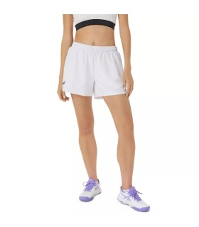 Shorts de Femme Asics pour Tennis Blancs | Ipontennis