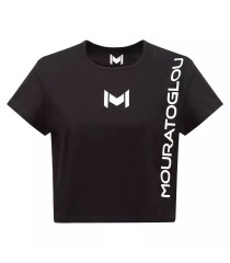 Schwarzes Damen-Trainingsshirt von Mouratoglou | Ipontennis