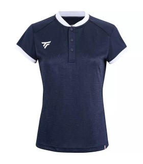 Polo Bleu Marine pour Femme Tecnifibre Team Mesh | Ipontennis