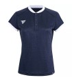 Marineblaues Damen-Poloshirt Tecnifibre Team Mesh | Ipontennis