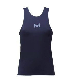 Camiseta sem mangas Mouratoglou Match azul-marinho | Ipontennis