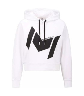 Mouratoglou hoodie Woman White