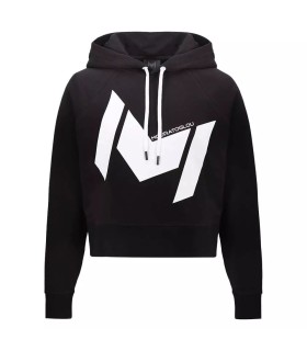 Mouratoglou hoodie Woman Black