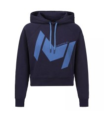 Mouratoglou hoodie Woman Navy blue1