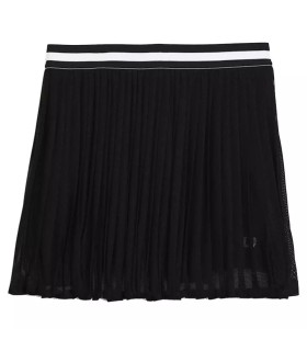 Wilson Team Pleated Skirt Black1