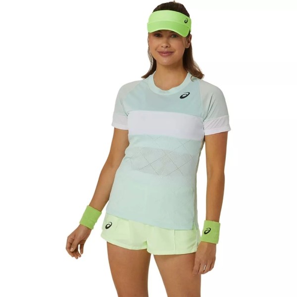 T-shirt Asics Game SS Femme Menthe | Ipontennis