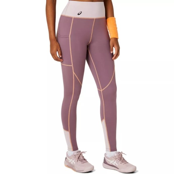 Leggings de Coupe Asics pour Femme Mauve | Ipontennis