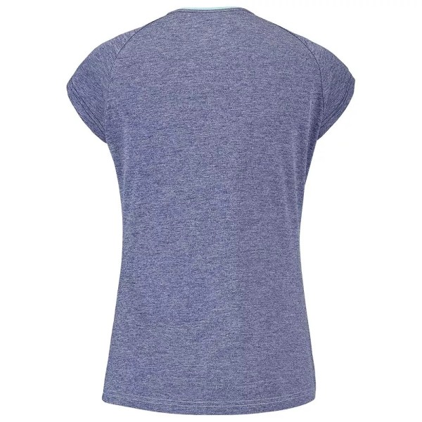 Camiseta Babolat Play Cap Mulher Branca Azul Hthr | Ipontennis