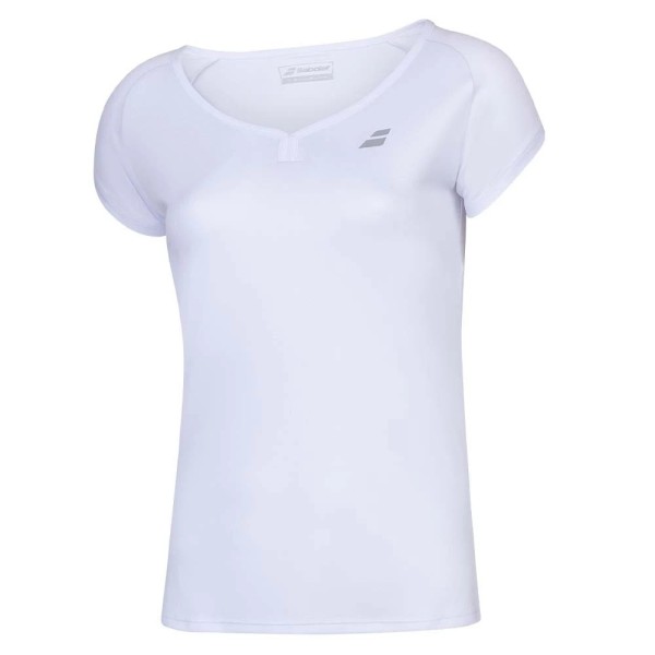 Camiseta Branca para Mulher Babolat Play Cap | Ipontennis