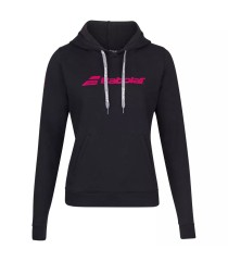 Schwarzes Babolat Damen-Trainingskapuzenpullover | Ipontennis