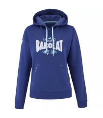 Blauer Kapuzenpullover für Damen von Babolat Exercise | Ipontennis