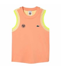 Lacoste Roland Garros Canotta arancione | Ipontennis