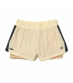 Shorts da prestazione Roland Garros da donna Lacoste gialli | Ipontennis