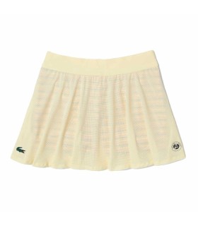 Lacoste Performance Roland Garros Woman Yellow Skirt1