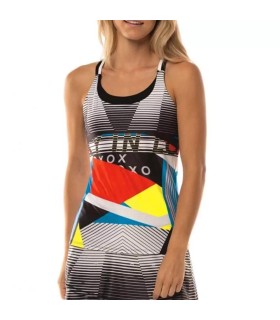 Lucky in Love Future Retro Tank Top Noir | Ipontennis