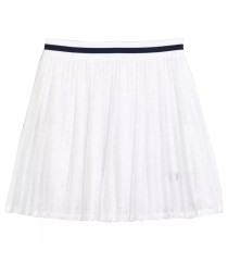 Wilson Team Pleated Skirt White1