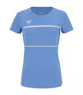 T-shirt bleu clair Tecnifibre Team Tech Girl | Ipontennis